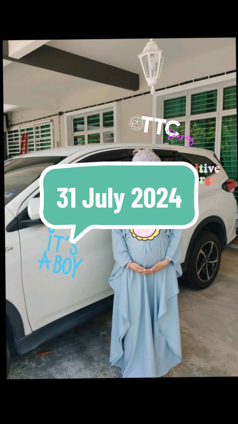 Alhamdulillah, semalam 31 July 2024 saya telah pun selamat melahirkan my very first little pumpkin. 🤍🌷 #babyNH #2014 #ttccommunity #naturalpregnancy  Esok dah boleh discharge 🥳🥳 