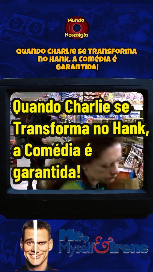 Você nunca sabe quando o Hank vai aparecer... Nem no supermercado! #nostalgia #comédia #jimcarrey #lembranças #bonstempos #engraçado #mundonostalgia #nostalgiapura #anos2000 