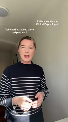 Often the question should be more about ‘why am I putting up with this behaviour’ rather than ‘what’s wrong with me that these people are attracted to me?’. #peoplepleasing #pefectionism #rebeccaanderson #sydneypsychologist #clinicalpsychologist #privatepractice  TikTok disclaimer: This video advice is general in nature and does not replace your doctor or your therapist.