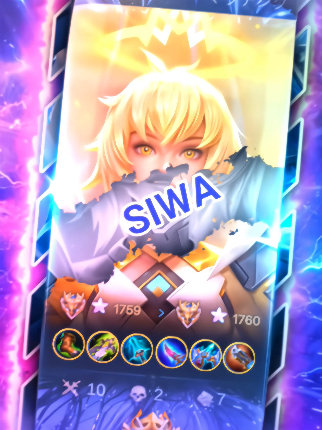 saklar bgt ini mah 😋 #siwa #mlbb #mobilelegends #beatrixtiktok