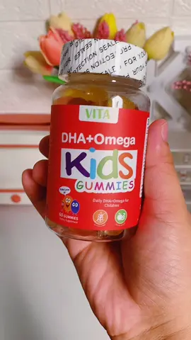 OMEGA + DHA for Kids Gummies!!! #vitadhaomegagummiesforkids #kidsgummiesvitamins #fyp 