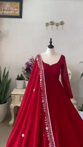 #handwrokgawon #redcolour #designer party wears #place your order now can be customized in any colour and size  #rosecreation #jhapabirtamode🇳🇵#shippingworldwide🌏🛫📦 #fororder9815998183 #fyp 