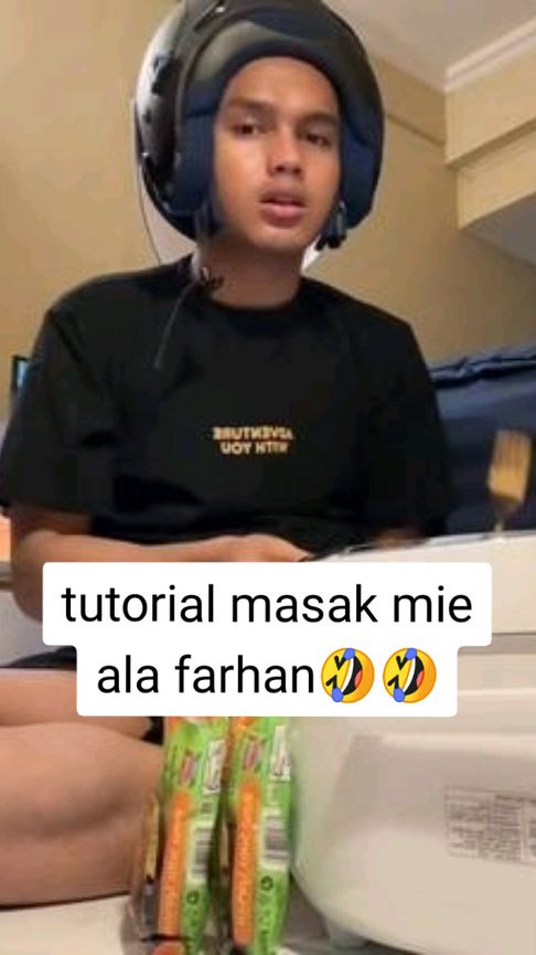 jangan lupa pake helm😂 #farhanramananda #farhan #fypシ #fouryoupage #fypdong #xyzbca 