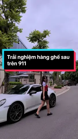Trải nghiệm hàng ghế sau trên xe 911 của nhà Porsche #huongporsche #meporsche #911 #fyb #LearnOnTikTok 