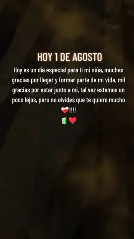 HOY 1 DE AGOSTO día d la novia #fyp #viral #paratii #frases 