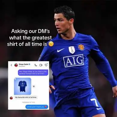 Asking our DM’s what the greatest football shirt of all time is 🤨 #dm #footballshirts #Soccer #football #dalot #nigeria #ronaldo #intermilan #acmilan #leeds #arsenal #japan #england #Scotland #fy 