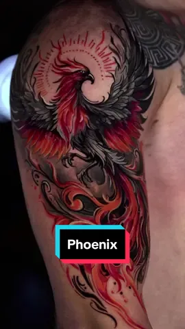 The phoenix is an immortal bird that cyclically regenerates or is otherwise born again. #tattoo #tattoos #tattooartist #tattooideas #tattoolover #tattootiktok #tattooart #bali #balitattooartist #indonesia #fyp #fypシ #tren 