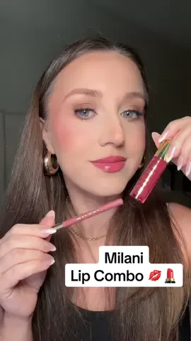 @Milani Cosmetics Lip combo 💋 Lipliner in 03 Nude, Fruit Fetish Lip Oil in 160 Lychee Nectar #lipcombo #lipoil #milanicosmetics #makeup #microinfluencer 