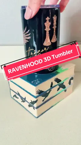 IT’S HERE!!  My Ravenhood 3D Book Tumbler 😭 Inspired by @Kate Stewart Ravenhood Trilogy, just my favorite of all time. 👏 Thank you @Shelby | Tumbler Maker for this beautiful baby, and the pens! ❤️ Shelby is officially licensed to create Ravenhood merch like this so check her out!  I think this is inspiring a 6th re-read soon! I need a good dose of my Ravenhood boys. 🐦‍⬛🌧️♟️☀️ #3dbooktumbler #3dtumbler #theravenhoodseries #katestewartauthor #ravenhoodtrilogy #ravenhoodboys #ravenhoodbooks #fyp #booktokfyp 
