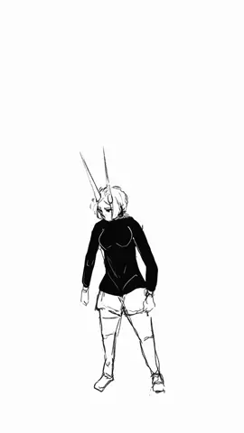 She’s trying. #animation #dance #fyp #viral #anime #digitalart 
