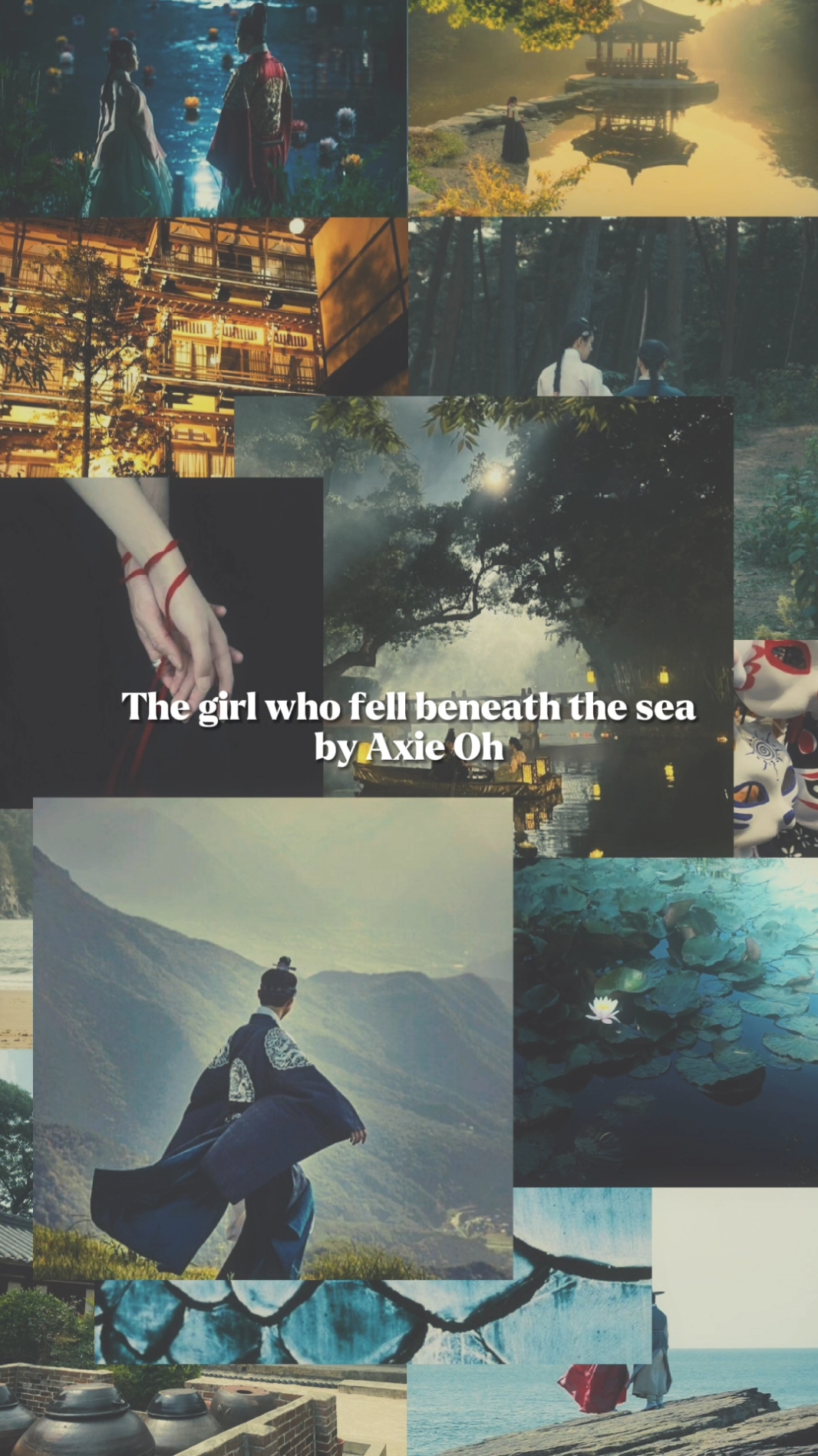 #thegirlwhofellbeneaththesea is such an underrated book! i really recommend it so much because it was so beautiful 💗 #shin #mina #spiritedaway #redstringoffate #seagod #axieoh 