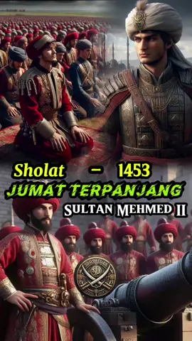 Sholat Jumat terpanjang, termegah dan terbanyak dalam sejarah yang tercatat saat Sultan Mehmed II atau juga dikenal sebagai Sultan Muhammad al-Fatih, menaklukkan Konstantinopel pada tahun 1453.  Penaklukan ini merupakan peristiwa besar yang menandai berakhirnya Kekaisaran Bizantium dan dimulainya era kekuasaan Kesultanan Utsmaniyah di kawasan tersebut. Peristiwa bersejarah ini sudah di rencanakan oleh sultan mehmed II jauh hari sebelumnya. Tepat pada tahun 1453,  saat itu Sultan mehmed II mulai berangkat dari edirne bersama seluruh mujahidnya prajurit kavaleri dan prajurit infantri. Hari jumat yang memang sengaja dipilih oleh Sultan mehmed untuk menambah kesakralan Penyerangan ke Konstantinopel. Sebelum hendak menaklukkan benteng Konstantinopel, Sultan mehmed dan ribuan mujahidnya terlebih dulu melaksanak sholat Jumat, dan ini disebut termegah dan terpanjang. karena jumlah ribuan jemaahnya membentang sepanjang 4 km dari pantai marmara hingga Selat Golden Horn di bagian utara. Sholat Jumat tersebut dilakukan tepat di depan benteng Konstantinopel yang hanya berjarak 1,5 Km. saat pengepungan yang berlangsung selama 53 hari dengan senjata andalan meriam raksasa 