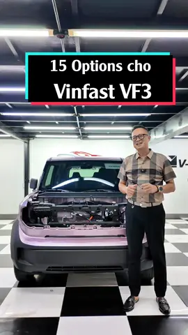 Mẫu xe điện mini hot nhất Vinfats VF3 độ được những gì ? #trending #vinfast #vf3 #fyp 