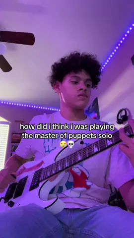 Its crazy what practicing this solo over 10 thousand times does 😂 #guitar#fyp #metallica#guitartok🎸 #masterofpuppets #guitarsolo #kh602 #fypツ #kirkhammett #guitartok #foryoupage #viralvideo