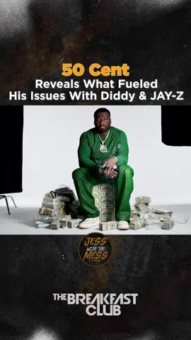 JessWithTheMess: 50 Cent opens up for the ‘Hollywood Reporter’ on why he has long standing issues w/ Diddy! Listen in🔊  @iheartradio