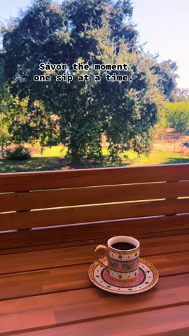 Savor the moment one sip at a time. #relax #relaxingvideos #creatorsearchinsights i’m in love and i’m obsessed!#anthropologie Bistro garden tile espresso cup and saucer! #obsessed #espresso #nature #motivationalvideo 