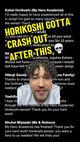 ODA, GEGE + OTHER MANGAKAS ARE ABOUT TO MAKE HORIKOSHI CRASH OUT WITH THEIR FAREWELL MESSAGES #mha #myheroacademia #mhamanga #oda #gege #kenwakui 