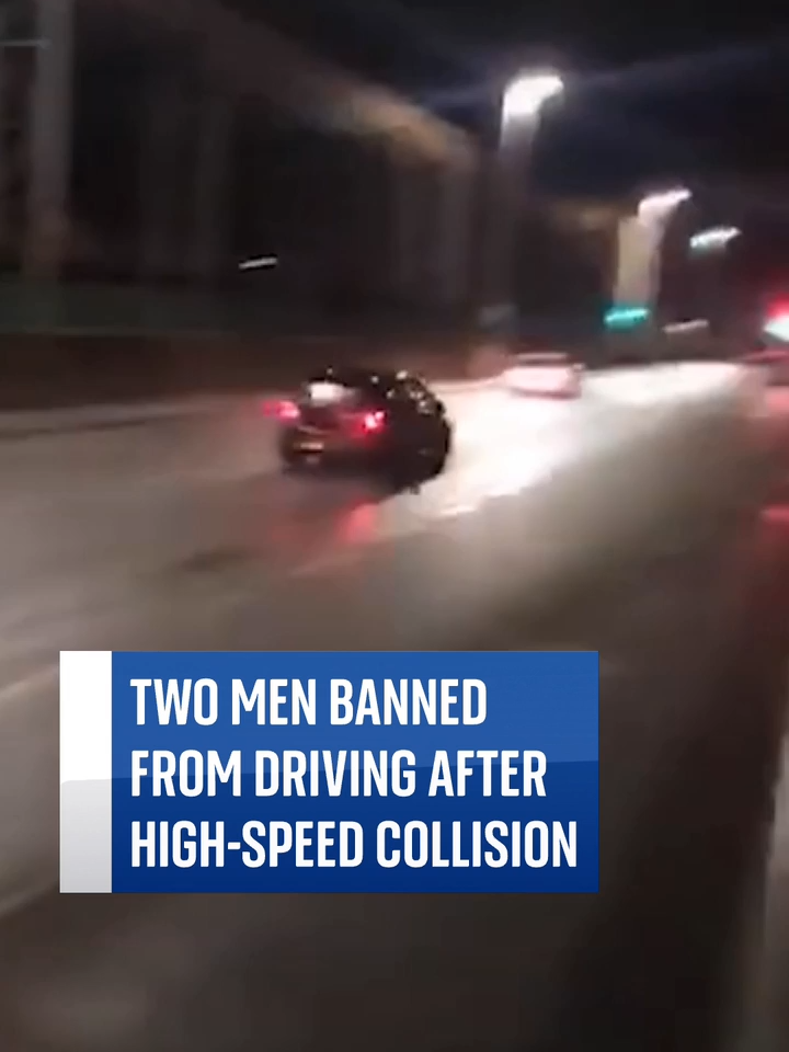 Gwent Police released footage of the illegal race and the collision that occurred #police