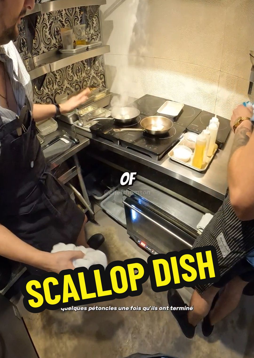 Chef's tasting menu scallop dish 🙌 #resturant #Foodie #worklife #cooking #Vlog #canadian #chefthomson #monctonnewbrunswick #cheflife #monctonnb #moncton #viralvideo #dayinthelife #foodtiktok #fyp #fy #FoodTok #satisfying #pov #gopro 