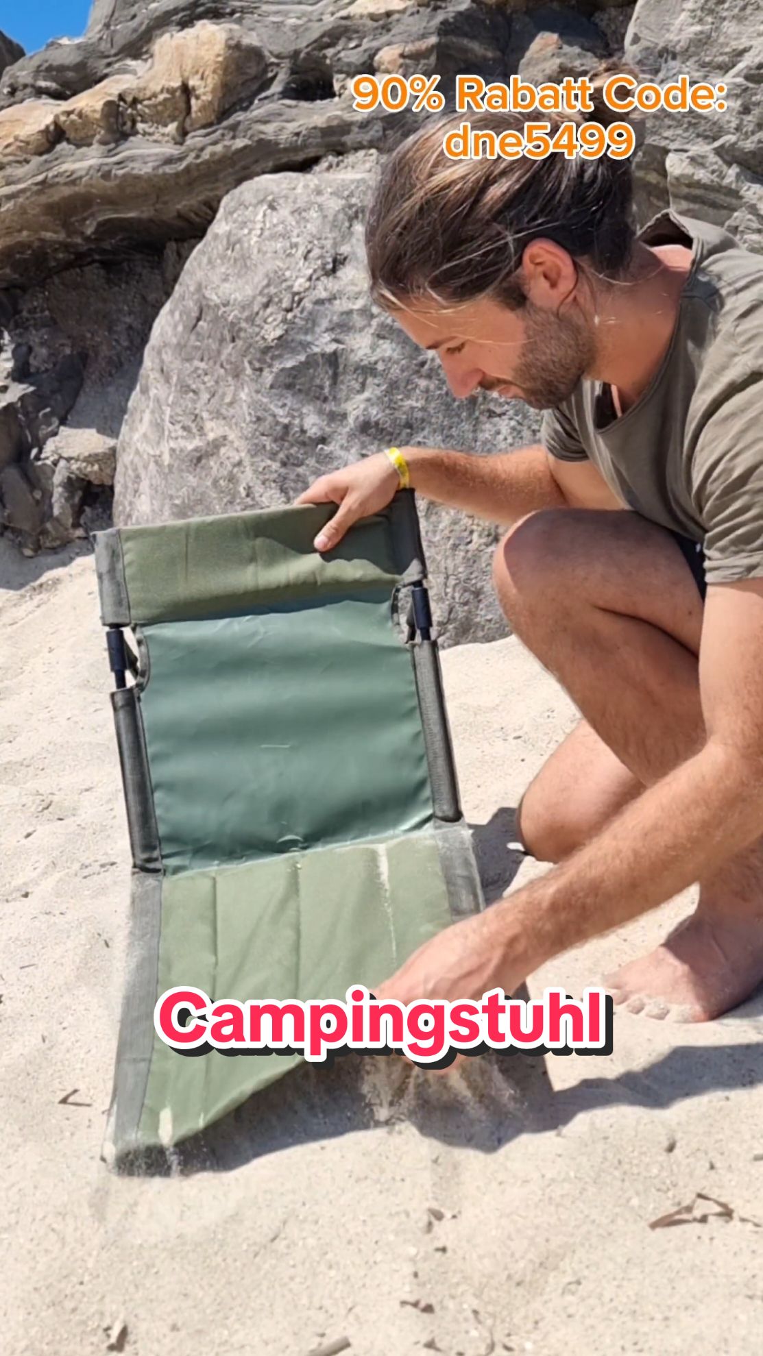 Mit diesen praktischen Camping Stühlen von @Temu kann bei deinem nächsten Urlaub nichts schief gehen! 🤩 Besonders für einen Strandtag sind sie super praktisch und richtig bequem! 😊 Mit dem folgendem Code gibt es sie sogar 90% günstiger: ✨ dne5499 ✨ Den Link zu ihnen gibt's in meiner Profilbeschreibung 😊 #temu #temufinds #temuhaul #temudeutschland #camping #campinghacks #campinglife 