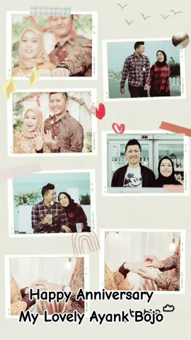 Happy Anniversary My lovely ayank bojo 😍🥰😘😘😘😘@santidwidesy  #anniversary #weddinganniversary 