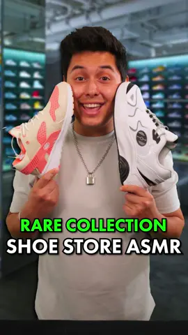 The RAREST Shoes Money Can Buy 👟 | #ASMR #shoes #shoecheck #shoe #shoestyle #heelys #asmrsounds #asmrvideo #asmrtiktoks #relax #relaxing #satisfying #funny #actor #acting #skit #sketch #softspoken #nike 