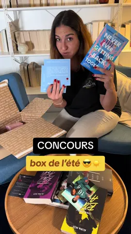 Tentez de remporter la box de l'été PKJ !
 Pour participer :
 - suivez @pocket_jeunesse
 - invitez un ami dans les commentaires
 
 Ouvert jusqu'au 15 août.
 Bonne chance ! 🍀 
 - concours ouvert aux résidents de France métropolitaine, Belgique et Suisse -
 #pocketjeunesse #pkj #livre #bookstagram