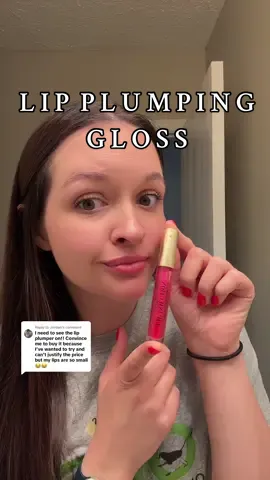Replying to @Jordan here’s the before & after using the Too Faced Lip Injection Extreme lip plumper in the shade “Bubblegum Yum”🩷 Loveeeee this shade of pink!! It makes your lips feel so tingly and full, I get so many compliments when wearing it! 🥰 #lipplumper #toofaced #lipgloss #BeautyTok #lipglosspoppin #plumpinglipgloss #plumplips #Loveyourboobs 