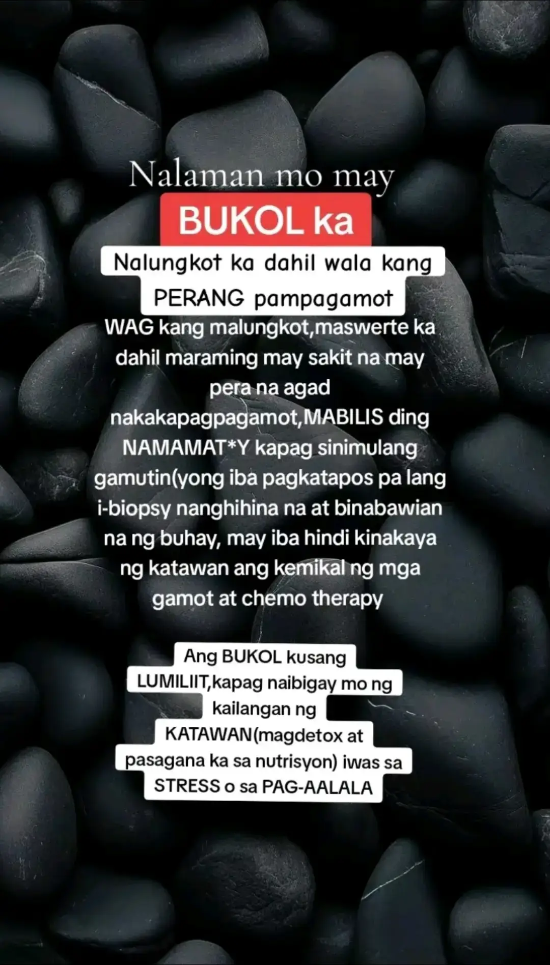 Ano nga ba ang MSS o MAGNESIUM SALT SPRAY? Ito ay pinagsama-samang mga MINERALS,pangunahin ang MAGNESIUM, na inilagay sa isang bote at ipinapahid lang sa BALAT o sa apektadong bahagi,NAPAKALAKI ng kinalaman ng pagkakaroon ng ibat-ibang karamdaman kapag NAWAWALAN ng SAPAT na MINERALS o kaya hindi ito balanse, kaya kapag nabigyan mo ng sapat na minerals ang katawan mo kusang magsisiwalaan ang mga nararamdaman dahil naa-ACTIVATE nito ang NATURAL HEALING MECHANISM,lalo kung masasabayan ng iba pang mga bitamina lalo ng mayaman sa Bvitamins o Bcomplex,at SAPAT na inom ng tubig,tulog at ehersisyo at makapag paaraw, alisin ang galit sa puso, piliin laging sumaya. Ang kahit anong karamdaman ay maaring G WiiUMALING kapag naibigay mo ang kakailanganin ng iyong katawan. #MSS  #allinone #miraclespray  #NATURALnaPANLUNAS  #MAGNESIUMsaltSPRAY  #naturalnapanlunasadvocate  #pisikpisiktanggalangmgasakit  #TRANSDERMALmineralSUPPLEMENT  #foryou #health #magandangprodukto #keepsafe 