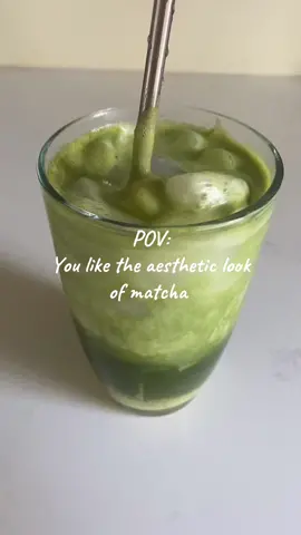 Where are all the matcha girlies? 🍵 Do you agree? #TikTokCreatorSearchInsightsIncentive #matchalatte #icedmatchalatte 