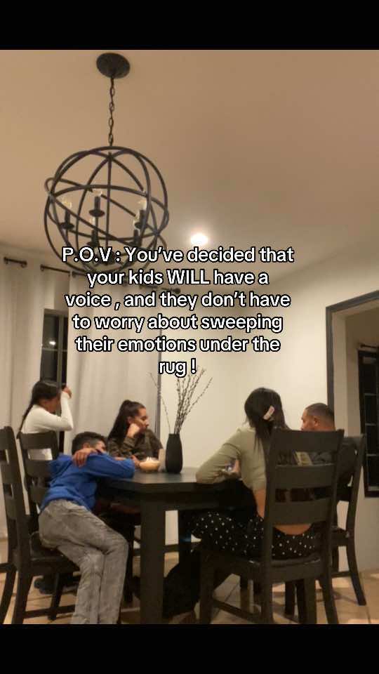 Our monthly family meetings : Everyone including our kids , gets to vent and  talk about what has been bothering  them. They speak up about their siblings and parents  if anything we’ve done or said has hurt them in any way , this is when they speak their minds and put it all on the table ! No judgement zone 🫶🏻🚫❤️ we laugh, we cry and we try our best to learn from our conversations 🙏🏼💕 #foryoupage #familytime #familymeeting #theirvoicematters #familia #MentalHealthAwareness 