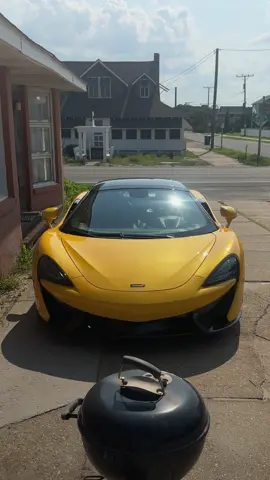Rushed and out of town 💛 | #mclaren #570s #supercars #hypercars #carsoftiktok #cartok #carhub #fyp 