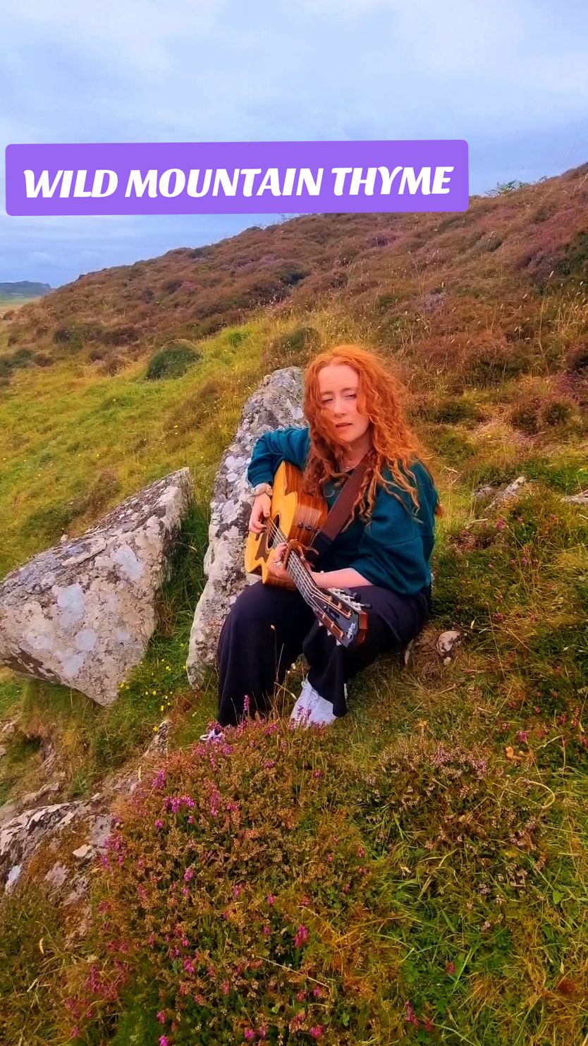 Colonsay you are beautiful. Figured a might as well sing about it since I was surrounded by it's blooming beauty💙🏴󠁧󠁢󠁳󠁣󠁴󠁿 #scottish #Scotland #scottishsinger #scottishmusic #foryou #fyp #scottishislands 
