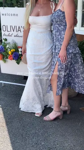 Details were genuinky not missed. So obsessed with what the amazing women in my life did for me to make my Bridal Shower a real-life dream 💭🫶🏼 #bride #bridalshower #wedding #2024bride #bridalshoweroutfit #whitedress Bridalshowerthemes bridetobe bridalshoweroutfit whitedress bridalshowerideas