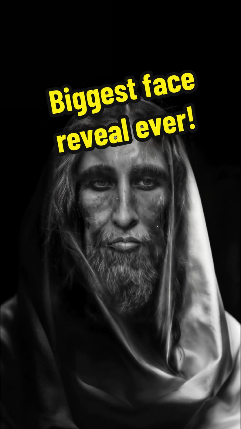 Prepare to be amazed. This face reveal uncovers a mystery that's been hidden for centuries. Can you handle the truth? #BiggestDiscovery #UnveilingSecrets #MindBlown  #EpicReveal  #Unbelievable #MustSee #God 