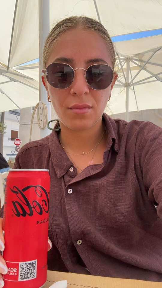 we’re just missing some ice and lemon🙂‍↕️ so many places in greece didnt put ice in cups🙂‍↕️🙂‍↕️ #cokezero #greece #hotgirlsummer #pov #eurosummer #sailcroatia #contiki #shesback 