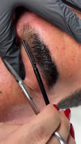 cutting eyebrow asmr #foryou