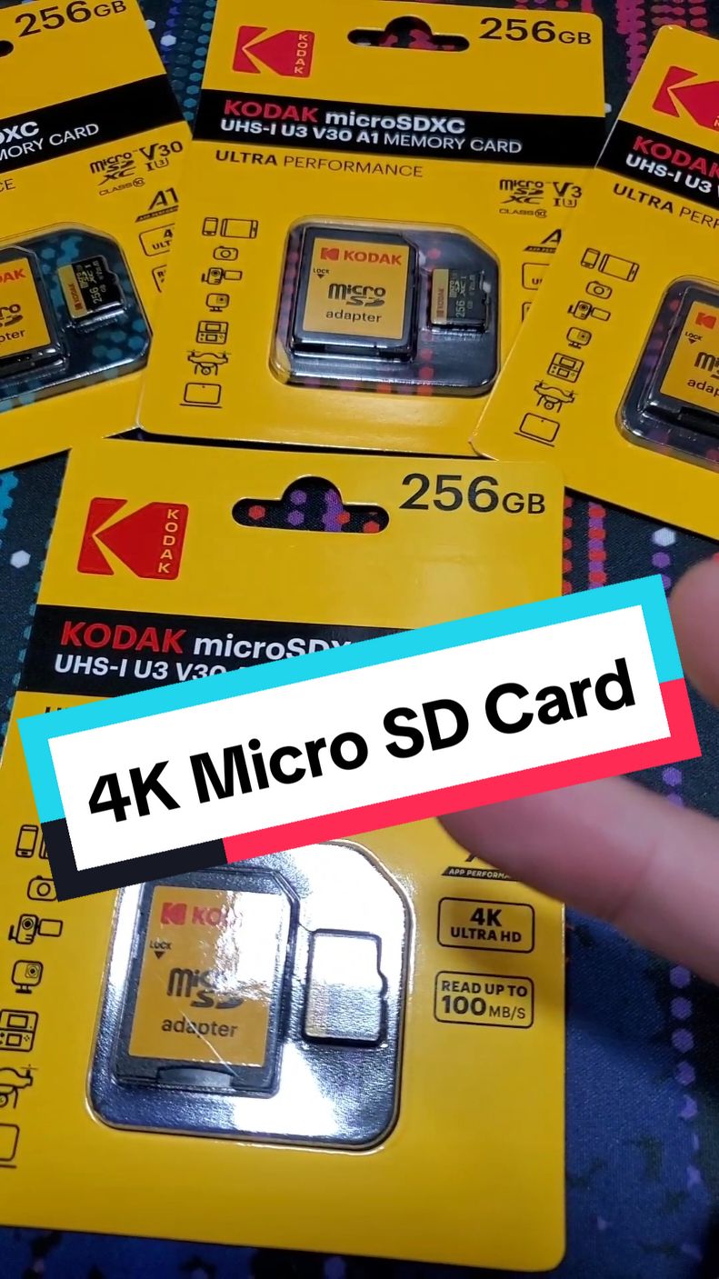 High Speed Micro SDXC 4K card #sdcard #microsdcard #4ksdcard #TTSACL #techcraze #tiktokshopbacktoschool #treasurefinds 