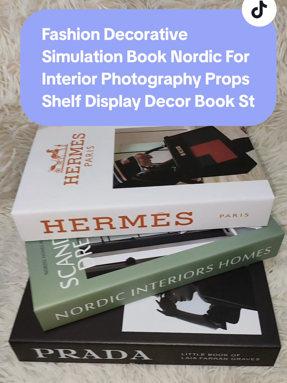 Fashion Decorative Simulation Book Nordic For Interior Photography Props Shelf Display Decor Book Storage Box #fashionbook #homedecorbooks #nordicdecor #homedecor #homedecorbook #bookdecor 