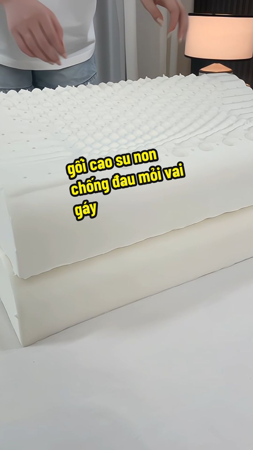 gối cao su non công thái học chống đau mỏi vai gáy khi ngủ #goicaosunon #goicongthaihoc #goichongdaumoivaigay #giadungtienich #giadungthongminh #_hangnoidiatrungquoc_ #hangnoidiatrungquoc #hangnoidiatrung #đồnộiđịatrungquốc #donoidiatrungquoc #donoidiatrung #noidiatrung #viral #xuhuong #trending 