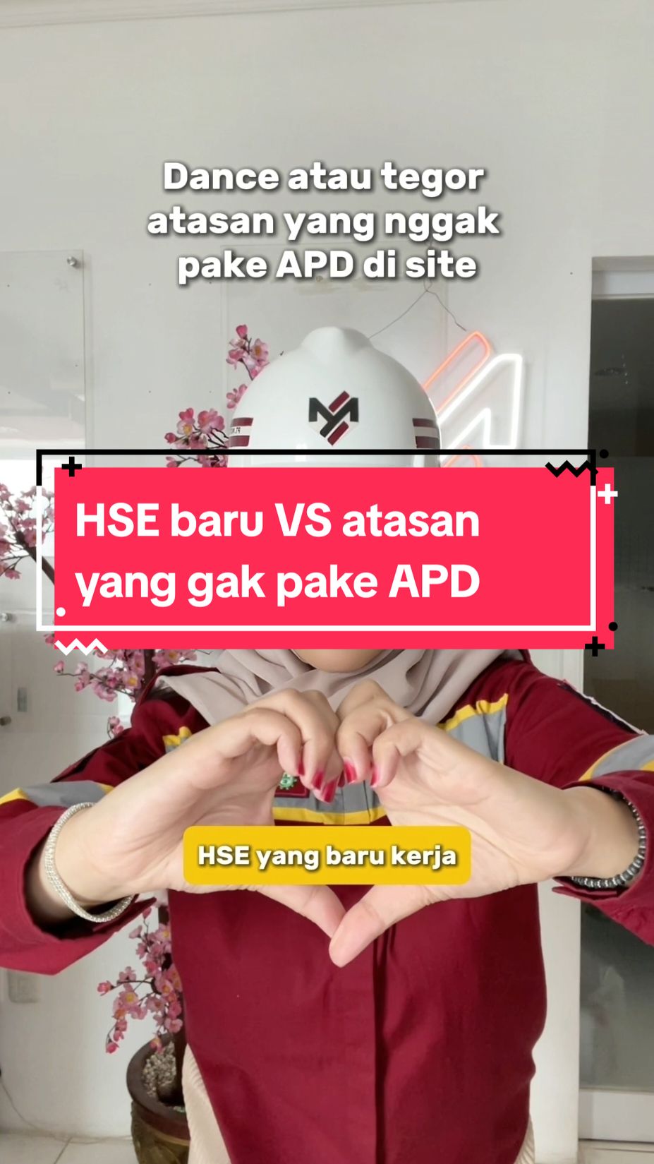 Yang udah lama jadi HSE, share cara negor atasan yang nggak pake APD dong🥹 #HSE #hseofficer #SiapKerjaAman