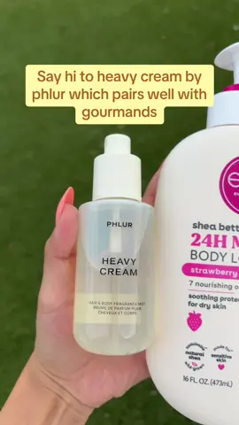 Heavy cream by phlur amazing alone or paired #phlur #gourmandperfume 