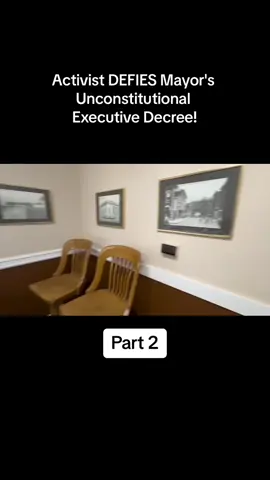 Part 2. Activist DEFIES Mayor's Unconstitutional Executive Decree!#cops #police #cop 