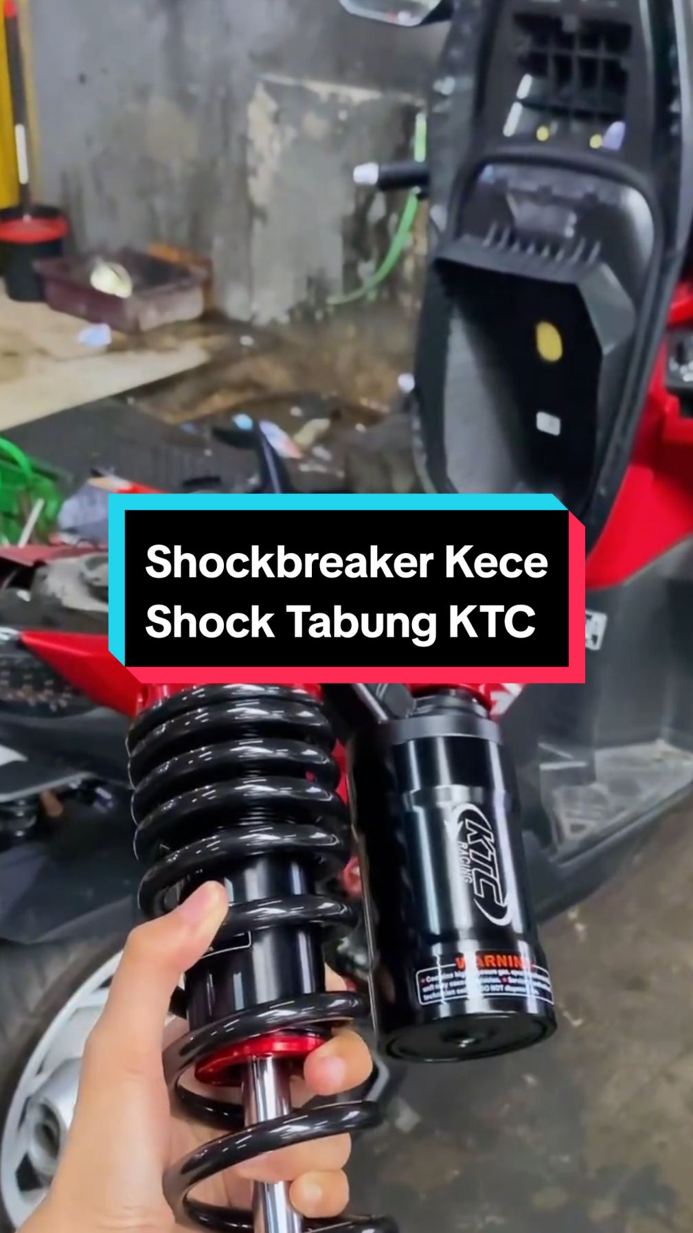 Shockbreaker Tabung Atas KTC Racing Extreme Vario 160 #suspension #shockbreaker #shockbreakermotor #shockbreakerrebound #shocktabung #shocktabungvario #shockbreakerktc #ktcracing #ktcextreme #vario160modifikasi #vario160cc #varionistyindonesia #varioproper #sukucadangmotor #variasimotor #modifikasimotor #aksesorismotor #trendmotor #sparepartmotor 