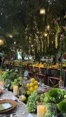 An evening of enchantment: A romantic garden-themed dinner under breezy greeneries and warm lights, where love blossoms amidst the beauty.💚Congratulations to Andisya & Nicholas 💚 @bonitairfanty 💚 . Decoration: @stupacaspea  WO: @multikreasienterprise  Venue: @andaz_bali  Production Support: @aditent.official @se.meja @agus_agp  Lighting: @etceteralighting @iwanhutapea.etc  Wedding Photography: @jaysuweddings  Video by: @by_avera  . #fyp #weddingtok #weddingtiktok #stupacaspea #decoration #decor #weddingdecor #wedding #weddingdecoration #weddingproduction #modernwedding #baliwedding #destinationwedding #outdoorwedding #garden #gardenwedding #flower #flowers #flowerdecor #floraldecor 