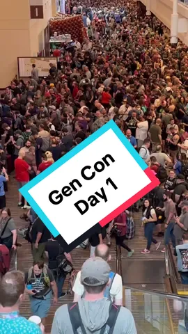 Gen Con Day 1🤩 #boardgames #tabletopgames #gencon2024 #bggcommunity #boardgamegeek @Ben from AEffect 🍉 @Board Gaming Mama @Gen Con @D.G. Walker is Board @Welcome to Boardom @Bezier Games @Ravensburger North America @Envy Born Games @ThisIsRoom51 @gamingwithsidekicks 
