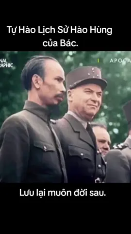 Đoạn phim màu ghi lại những hình ảnh Bác sang thăm Pháp năm 1946 🇻🇳 #lichsuvietnam #hochiminh 