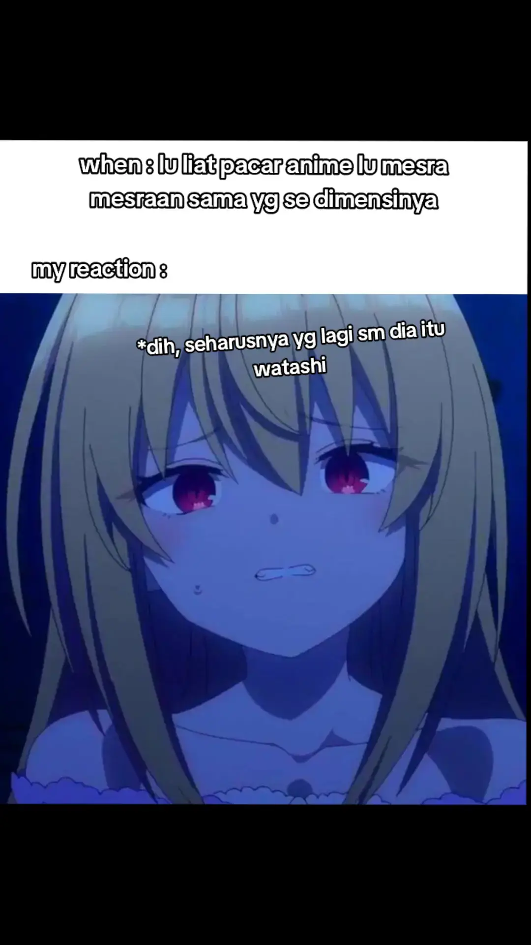watashi cemburu plss😞#4u #anime #terakomarigandesblood #fyp #terakomarigandesblood #masukberanda #foryoupage #fypage 