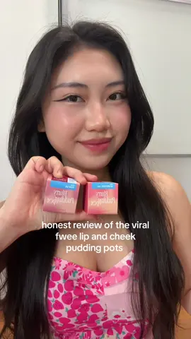 honestly, these are so worth it especially since you can use the pudding on both your lips and cheeks. its at an affordable price considering the quality which is absolutely amazing. #fwee #viral #review #makeup #tiktoksg #fyp 