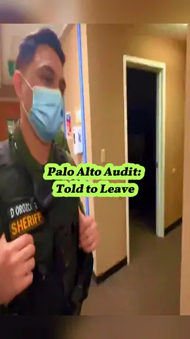 P2 Palo Alto Audit: Told to Leave  #cop #police #copsoftiktok #foryoupage #foryou #copsontiktok #cops #bayareatransparency